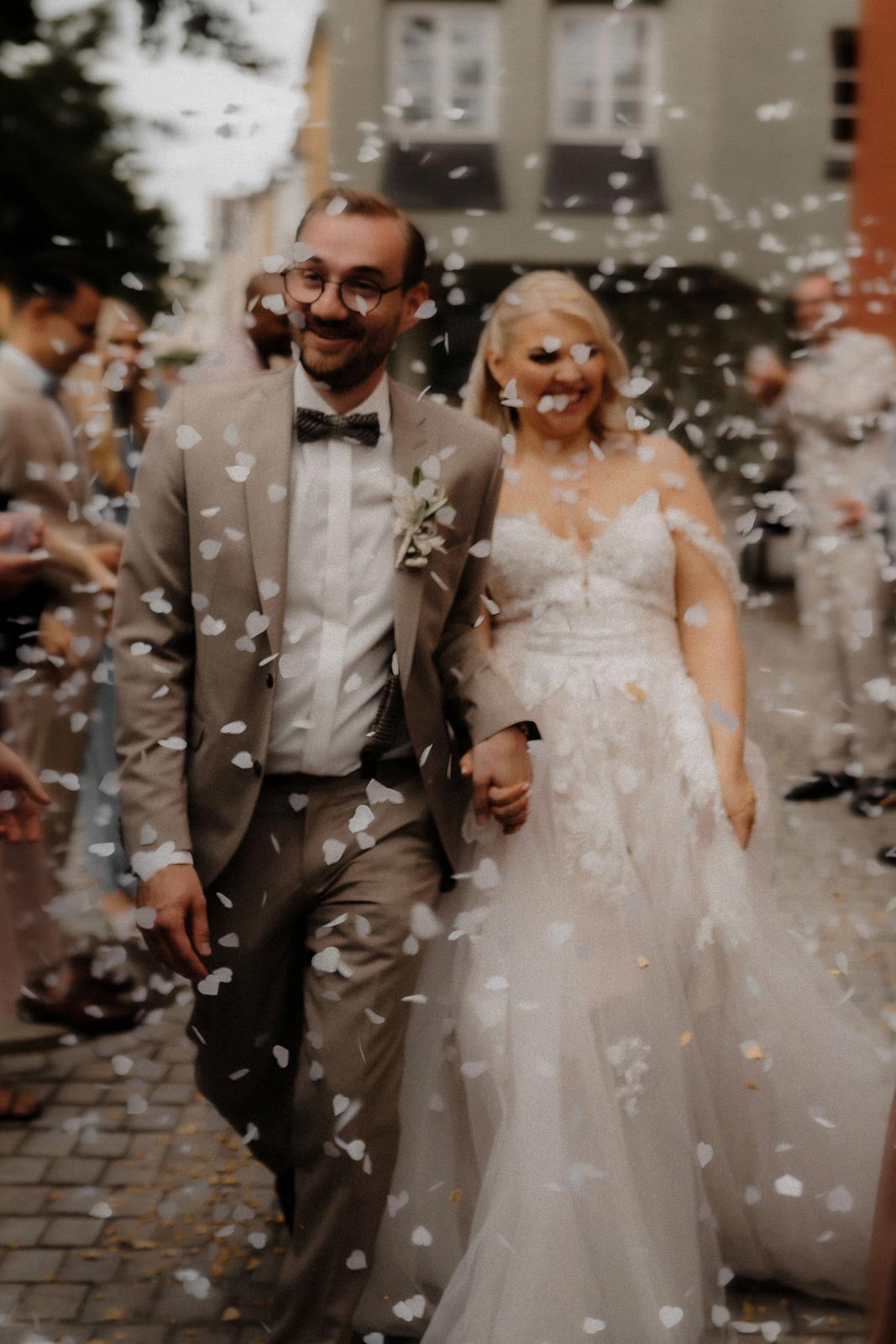 K&uuml;nstlerische Aufnahme  beim Auszug