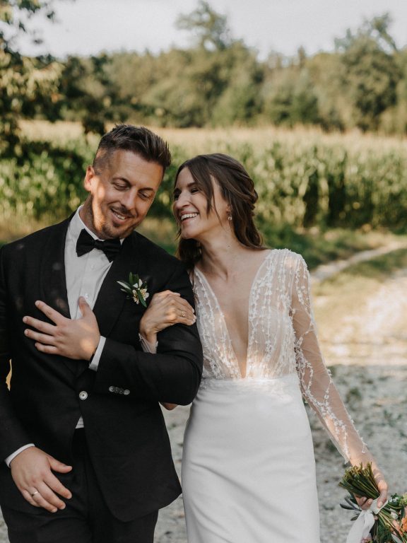Intimer Hochzeitsmoment