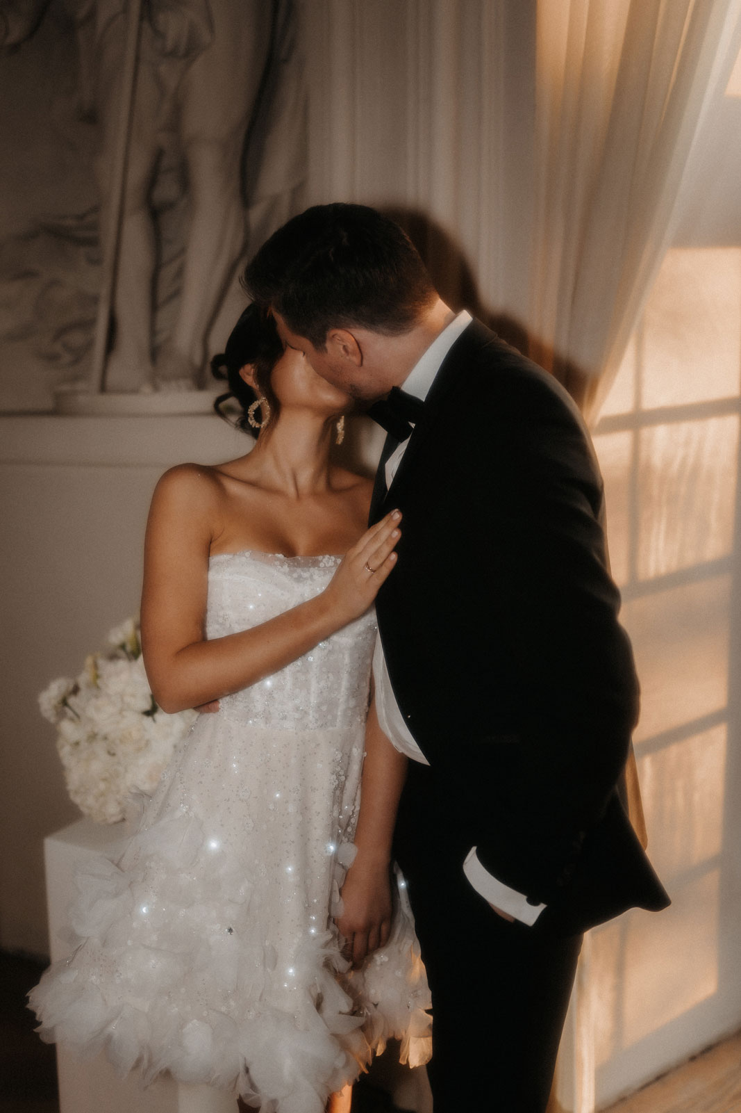 stilvolle Blitzaufnahme